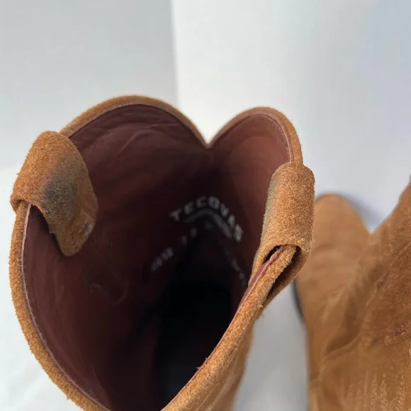 Tecovas The Josie Sienna Suede Women’s Cowboy Boots Size 7B - Picture 7 of 15